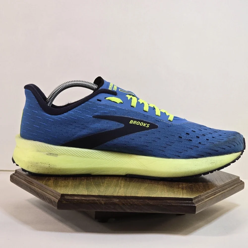 Brooks Hyperion Tempo Shoes‎ Mens Size 10 Blue Neon Running DNA Flash Sneakers
